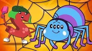 Monsters Academy | Find the Missing SPIDER? | Learn English Alphabet Cartoons | ABC Monsters