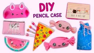 12 DIY PENCIL CASE IDEAS YOU WILL LOVE - Cute and Easy