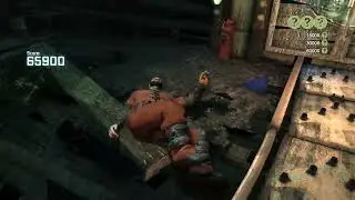 Batman Arkham City Funhouse Brawl (Extreme) No Damage as Catwoman