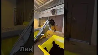 Наполнение кассет торфом 