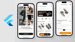 Flutter Ecommerce app -  flutter tutorial for beginners - flutter apps
