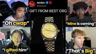 PROs React To Sentinels Gifting Zellsis a ROLEX After Eliminating Fnatic From Champions 2024