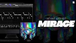 [FREE] Hi Hat Midi Kit - MIRAGE [JUICE WRLD, DA BABY, POLO G, 808 MAFIA] Midi Pack 2022 🌟