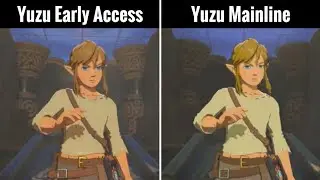 Yuzu Early Access 2966 vs Yuzu Mainline 1172 The Legend Of Zelda Breath Of The Wild 4K | RTX 3070