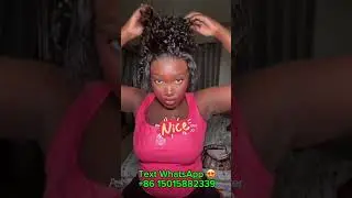 Messy Ponytail Tutorial: Natural Flawless 360 HD Lace Wig Install!