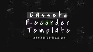 Audio Visual / Cassete Record /Template / ZGameEditorVisualizer / FL Studio