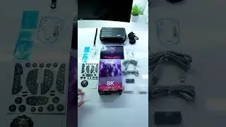 Unboxing The G-Wolves HTR 8K wireless gaming mouse. A Lot of Gears Inside the Box!!!