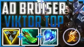 CAN AD VIKTOR OUT DUEL THIS NEW CRIT TF BUILD?! - Viktor Top | Season 14 LoL