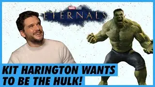 Kit Harington Wishes He Was The Hulk! - Eternals Interview