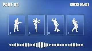 GUESS THE FORTNITE DANCE BY ITS MUSIC #1 - FORTNITE CHALLENGE | tusadivi