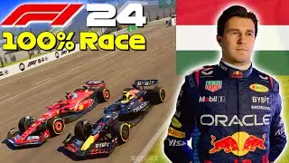 F1 24 - Lets Make Checo World Champion #13: 100% Race Hungary