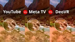 YouTube VR vs Meta Quest TV vs DeoVR