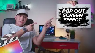 POP OUT OF SCREEN IN FCPX | TAGALOG