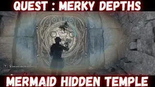 Quest: Merky depths,  Mermaid's Hidden temple location, black lake secrets, hogwarts legacy