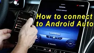 How to Wireless Android Auto | 2023 Mercedes-Benz MBUX System