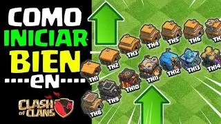 CONSEJOS PARA AVANZAR ⏭️ MAS RÁPIDO DE LO NORMAL EN CLASH OF CLANS 💯🙏💫