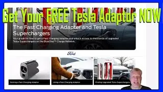 How Ford EV Owners Can Reserve Their Free Tesla Fast Charger Adaptor