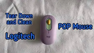 Tear Down and Clean Logi Pop Mouse