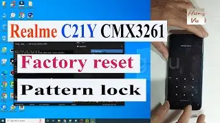 Realme C21Y CMX3261 Factory reset to Pattern unlock when Hard reset not working with Hydra.