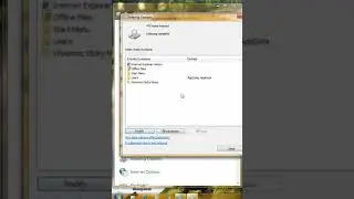How to Find Indexing Options Features Settings in Windows 7
