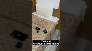 Köyümüze dönme zamanı 😅