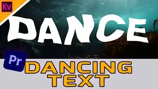How to Create a DANCING TEXT in Premiere Pro - Premiere Pro Tutorial