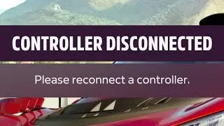 Forza Horizon 5 ERROR Controller Disconnected Please reconnect a controller  Steering Wheel