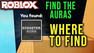 DISASTER AURA - HOW TO GET [FIND THE AURAS] - Roblox