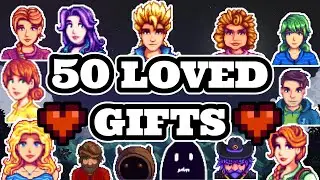 Stardew Valley 1.5 | 50 LOVED GIFTS for QIs Kindness Special Order Request