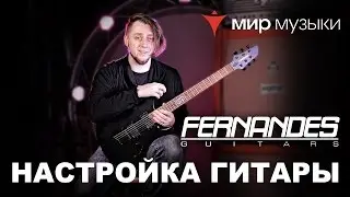 Головин и Fernandes. Урок игры на гитаре «Настройка гитары».