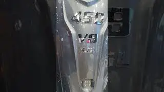 Yamaha's most powerful outboard motor. Yamaha XTO Offshore 5,6L V8 450HP Boot Düsseldorf 2023