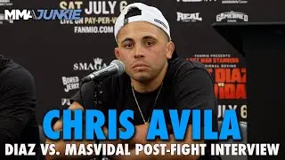 Chris Avila Reflects on Upset Win over Former UFC Champ Anthony Pettis | Diaz vs. Masvidal