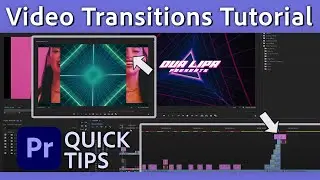 Quick Tips for Premiere Pro - Using Transitions with Vinnie Hobbs | Tutorial | Adobe Video