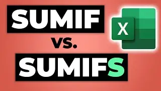 How to Use SUMIF and SUMIFS Formula In EXCEL