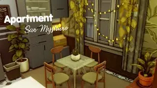 Квартира в Сан-Мишуно 🌼 | Строительство | NO CC | The Sims 4