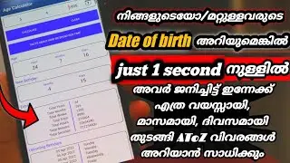 How to Calculate Your Exact Age in Years, Months and days and even seconds using your date of birth