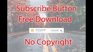 Youtube Subscribe Button Animation Download Free | No Copyright | Adobe Premiere Pro Template