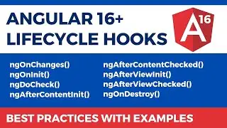 Angular 16 Life Cycle Hooks - Explained with Examples