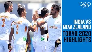 🇮🇳 India beat 🇳🇿 New Zealand in their first match | Mens Hockey | #Tokyo2020 Highlights