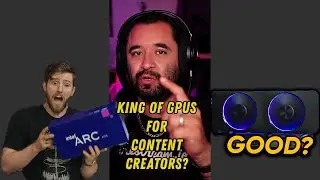 Intel ARC GPUs: Better for CONTENT CREATORS than GAMERS?! 