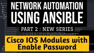 Cisco Automation using Ansible Playbook Part2: Cisco Enable Password and filter output using var