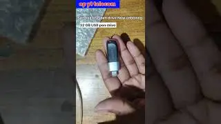 SanDisk USB pen drive New unboxing 