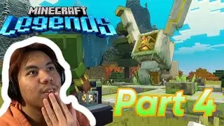 USING THE FIRST OF DIORITE TO DEFEAT THE HORD OF THE HUNT || Minecraft Legends | Part 4