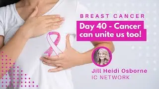 Breast Cancer Day 40 - You find cancer survivors in the most unexpected places