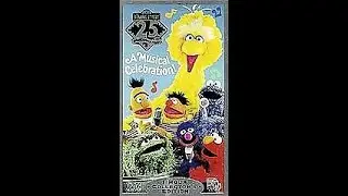 Sesame Street: 25 Wonderful Years! A Musical Celebration! (1993 VHS)