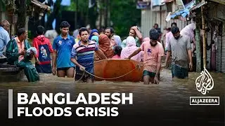 Bangladesh floods: Three million people cut off by waters