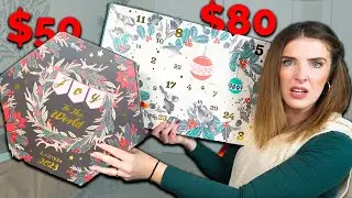 I Bought The Most EXPENSIVE Art ADVENT Calendars...worth your $$$ ?