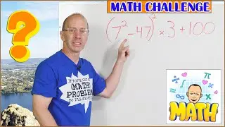 Order Of Operation Maths Challenge ! 