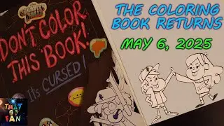 The Gravity Falls Coloring Book is BACK!