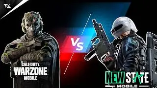 NEW STATE Mobile Vs COD Warzone Mobile - Details and Physics Comparison